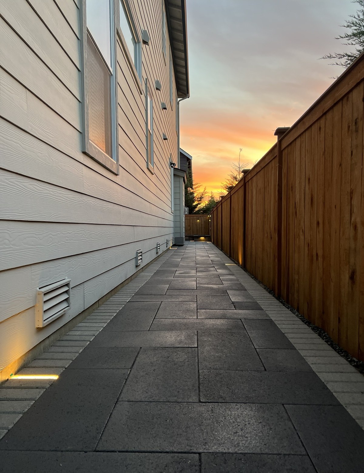 Walkway Sunset